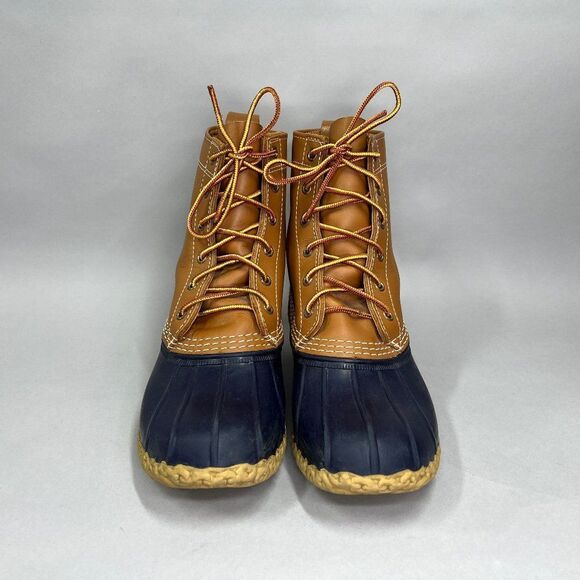 L.L. Bean 8” Original Bean Boots Women's Size 8 Brown Leather Waterproof Outdoor - Picture 2 of 10